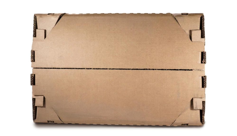 Caja de cartón corrugado de gran formato para empaque de proteína y carne